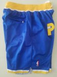 NBA Indiana Pacers just don shorts